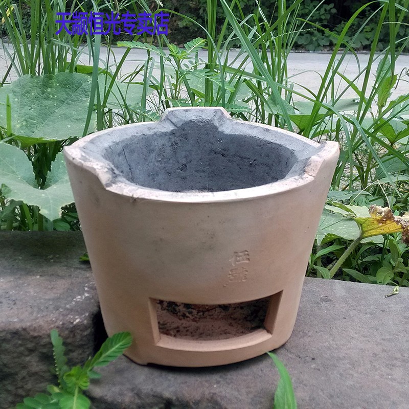 南丰泥炉 户外炉子 火炉 红泥小火炉炖汤打边炉 木炭火锅炉 外径36