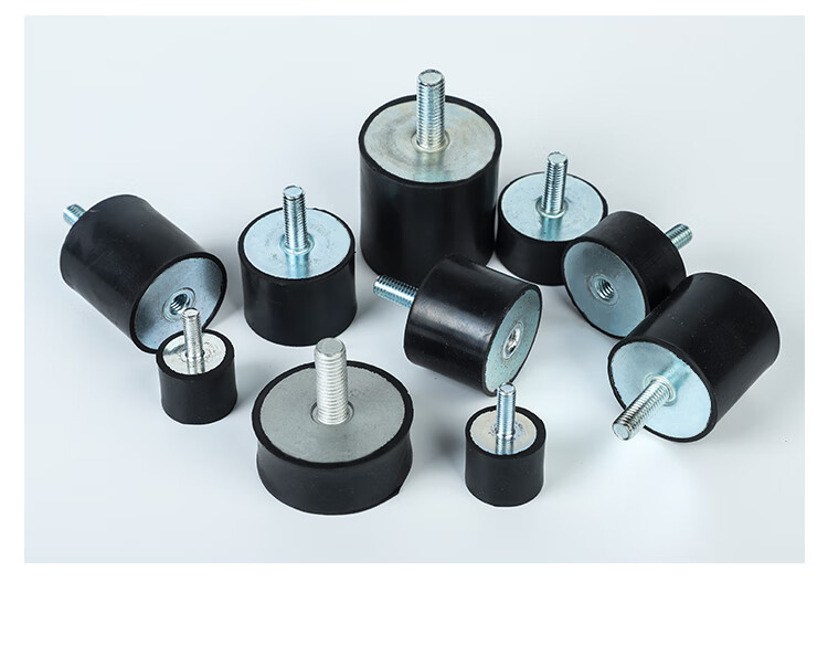 橡胶减震器vd减震胶垫缓冲橡胶减震螺丝圆形机器防震垫橡胶减震柱 vd