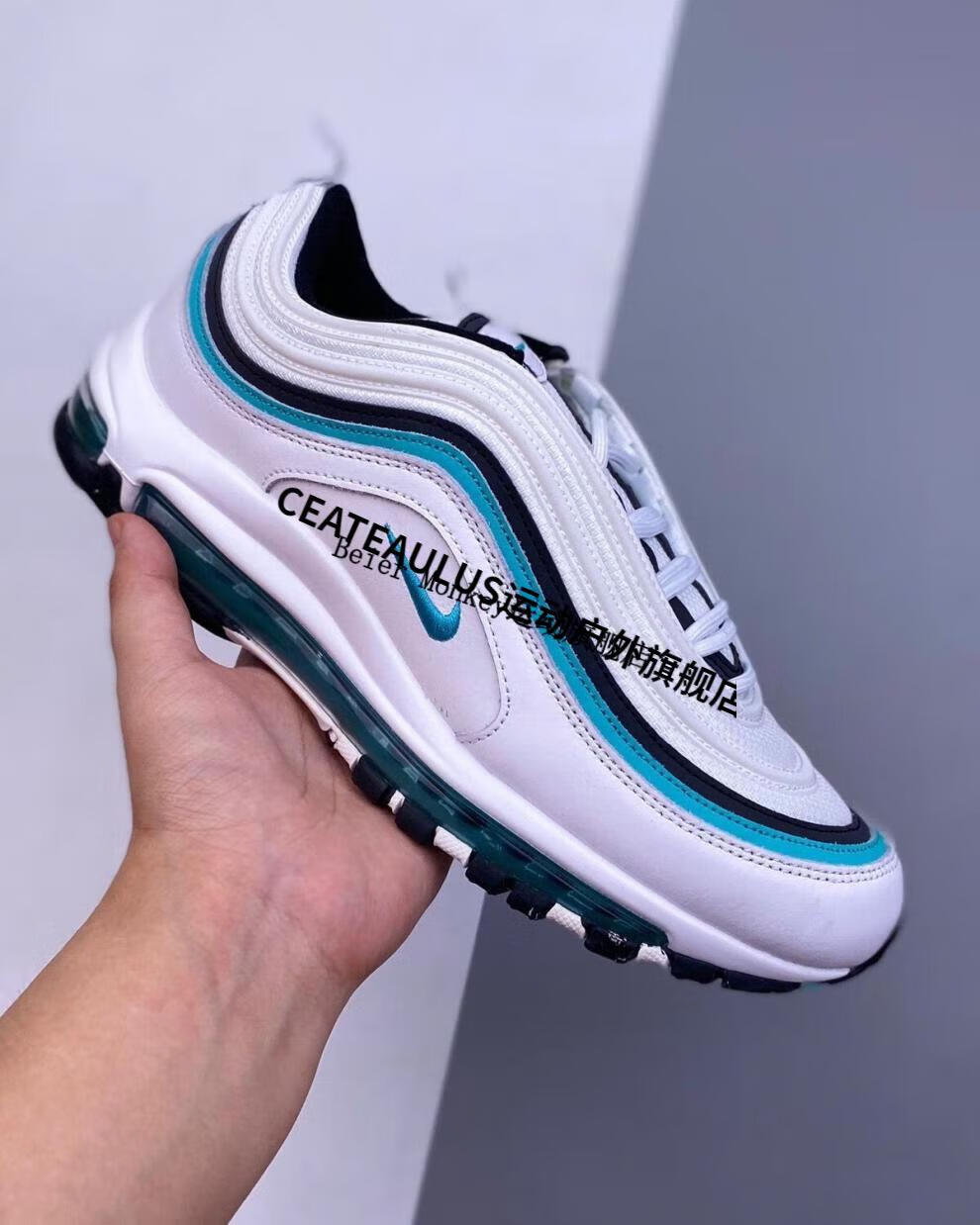 max 97子弹头全掌zoom超轻运动鞋圣水潮流减震跑步休闲鞋男女官网nike