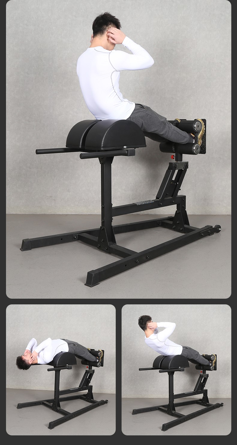 五百户kylinfit 商用重训罗马椅 ghd山羊挺身健身器材 腰腹力量训练
