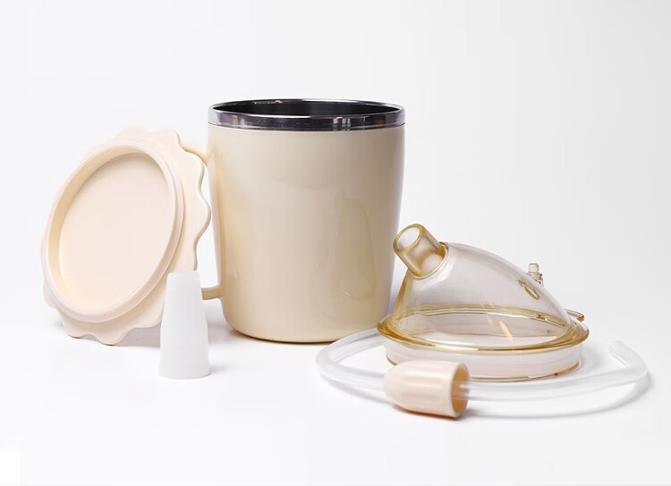 流食助推器喂食器老年人防呛挤压奶瓶打食器卧床瘫痪老人喂饭 d款:长