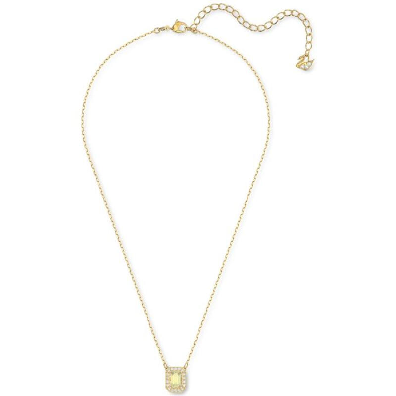 施华洛世奇女士方形水晶项链千禧年系列生日12224954 yellow 8.