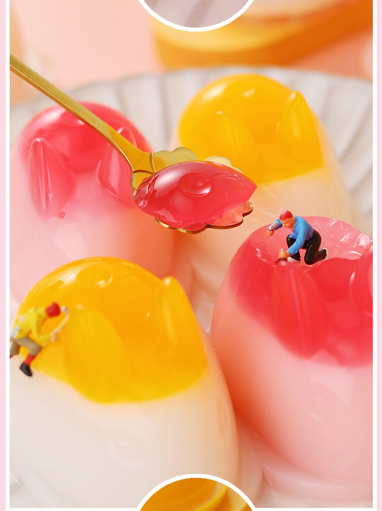 惊喜好货日新弹兔慕斯果冻网红兔子果冻好吃的儿童布丁抖音休闲零食42