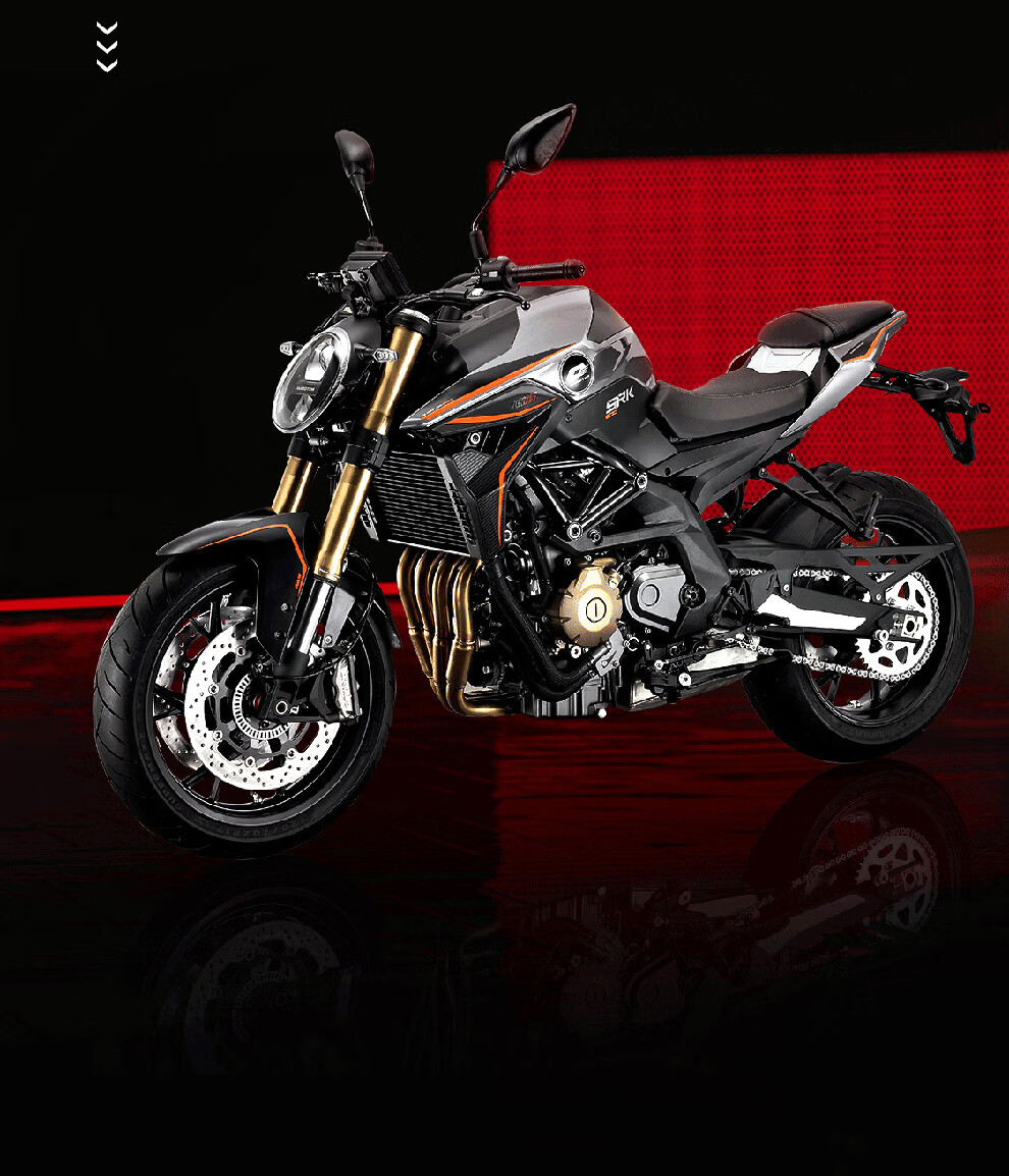 【定金】qjmotor 劲擎61追 2022款追600国潮机车大排量四冲程摩托车