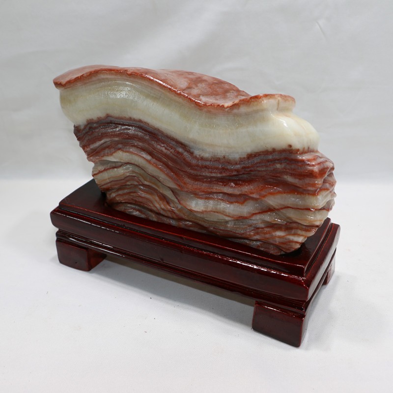 朗郡猪肉石五花肉石头观赏石原石玉石奇石摆件开业乔迁装饰摆件