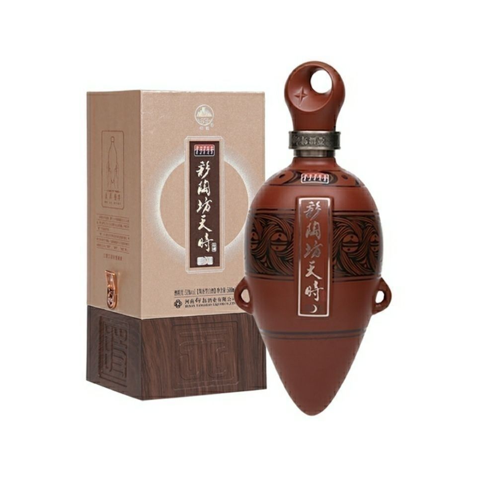 彩陶坊天时月亮 52度浓香型500毫升礼盒装 500ml*1瓶【图片 价格 品牌