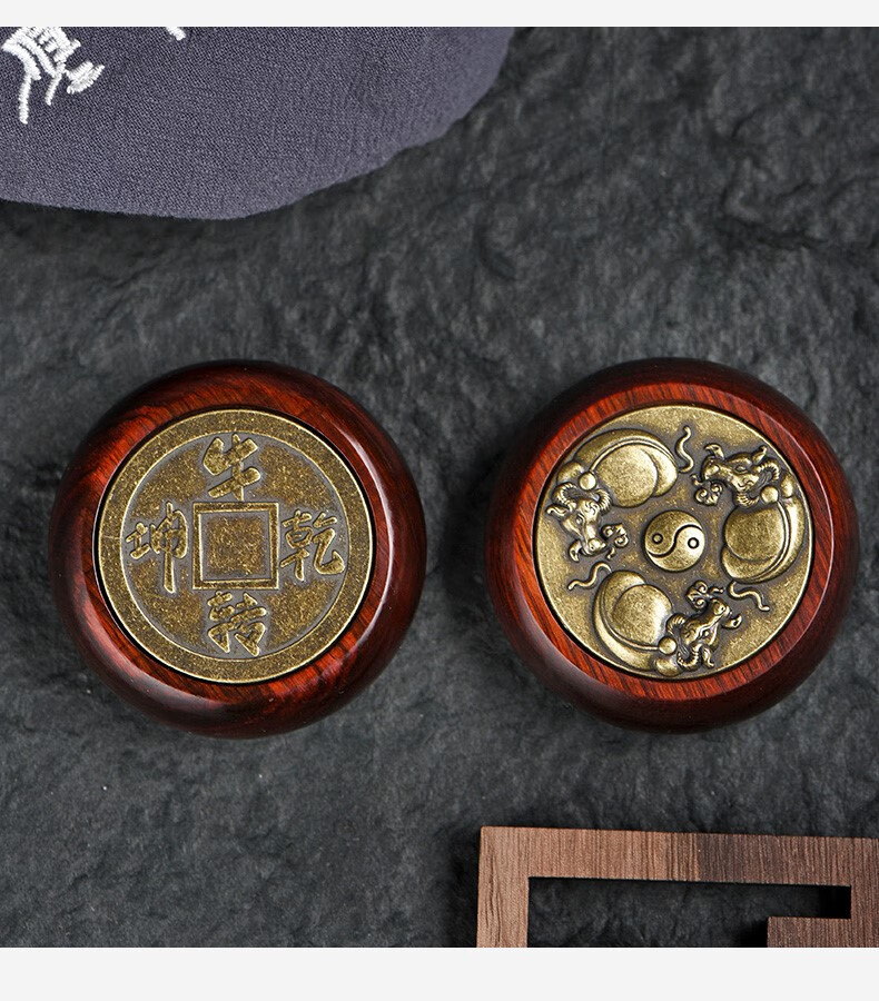 彬清扭转乾坤手把件木质文玩解压神器木雕时来运转创意礼品 扭转乾坤6