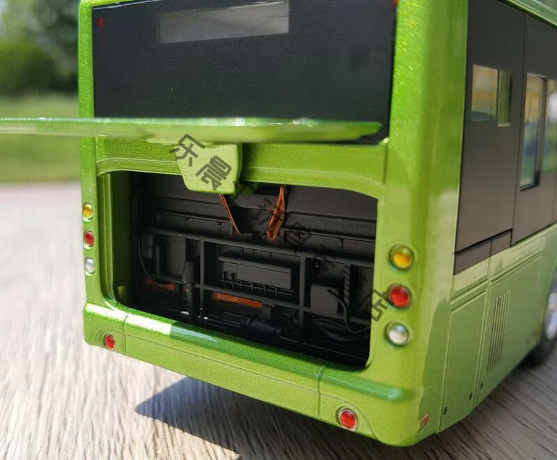 宇通客车 yutong 纯电动客车 e12 合金巴士模型 车模1:42 宇通e12纯