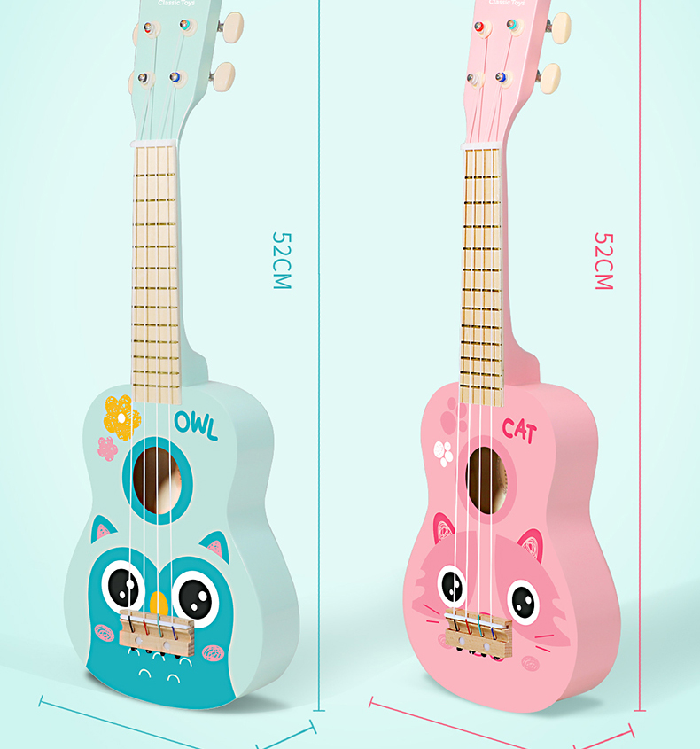 适用于荷兰nct儿童尤克里里21寸卡通可爱小吉他男女童初学者尤里克克