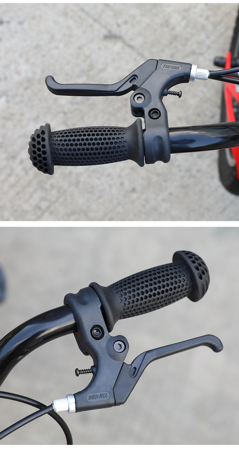 自行车把手 自行车刹车把手柄通用山地车闸把手儿童单车刹把碟刹车把