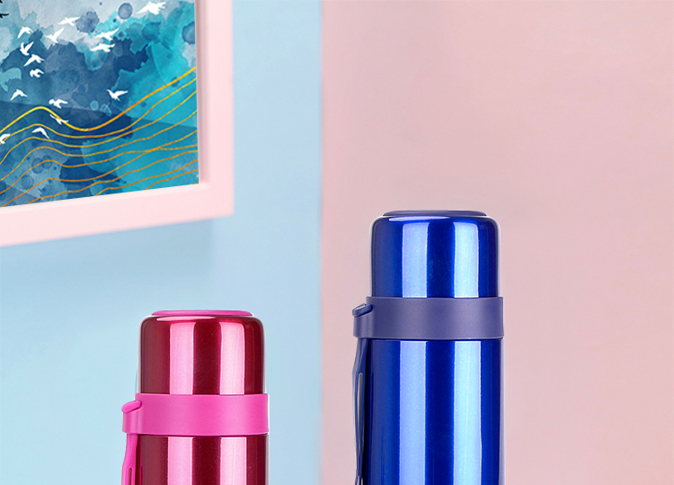 特百惠tupperware新款500ml不锈钢真空保温杯大容量便携焖烧杯煲粥杯