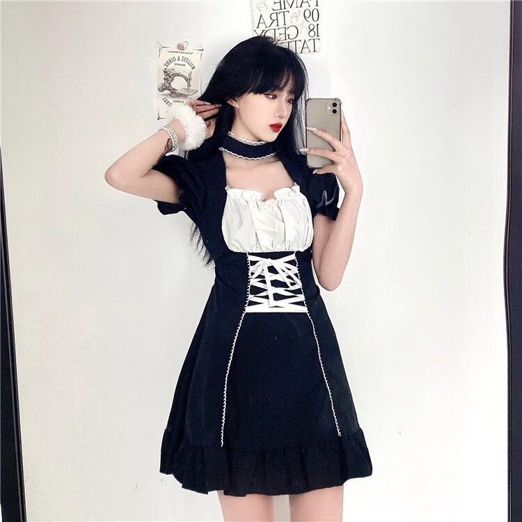 伪1娘女装大佬套装大码180cm伪1娘衣服初学者反串女装大佬cos用品