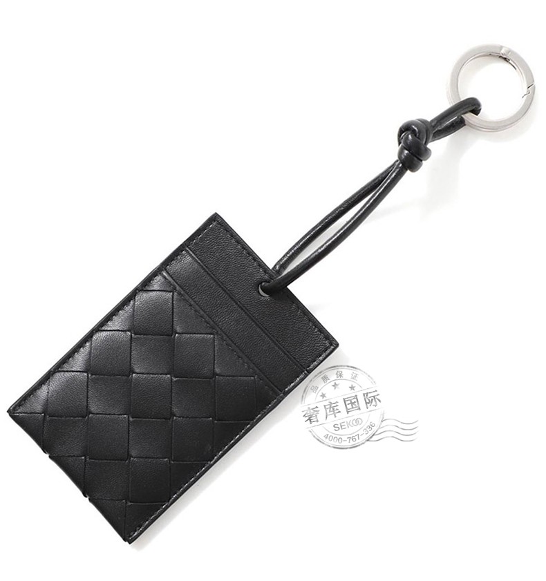 bottega veneta宝缇嘉bv卡包男女通用编织挂绳钥匙扣629550-vcpp1