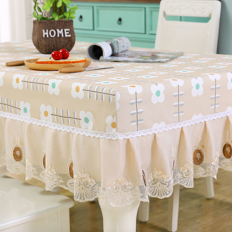 家用桌罩全包餐桌套桌面罩子布艺台布椅垫桌子套茶机防滑简约现代太阳