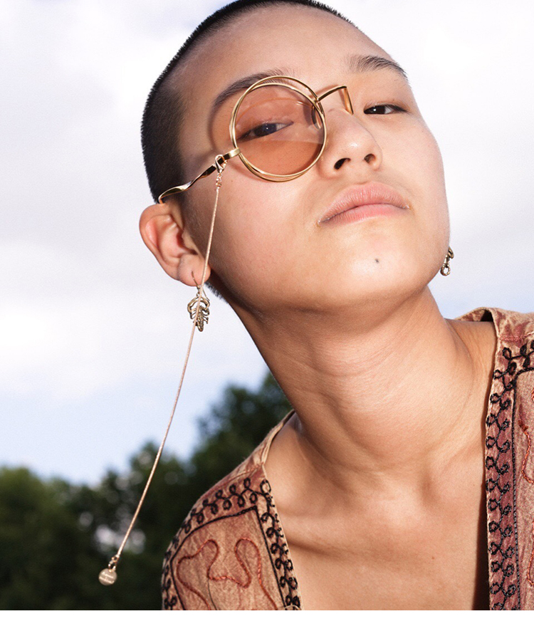 阿蒙夹眼鼻式单片眼镜复古英伦单只半个单边框圆形单眼有度数黑框红片