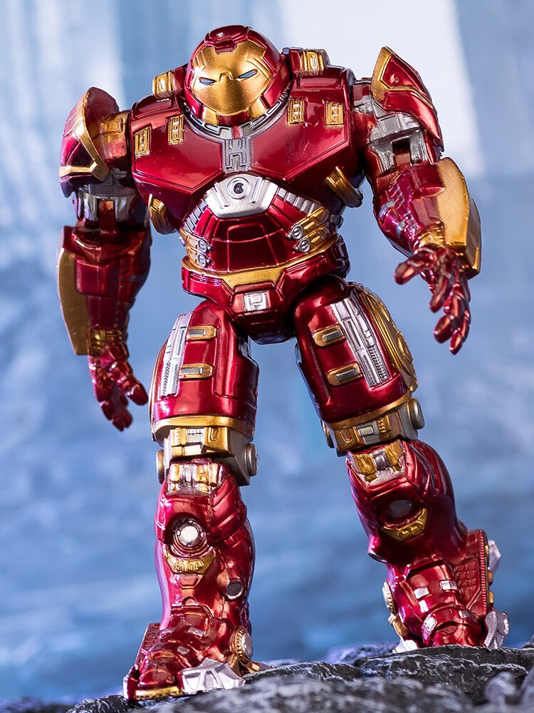 复仇者联盟反浩克装甲刚钢铁侠蜘蛛侠绿巨人漫威可动手办模型玩具二代