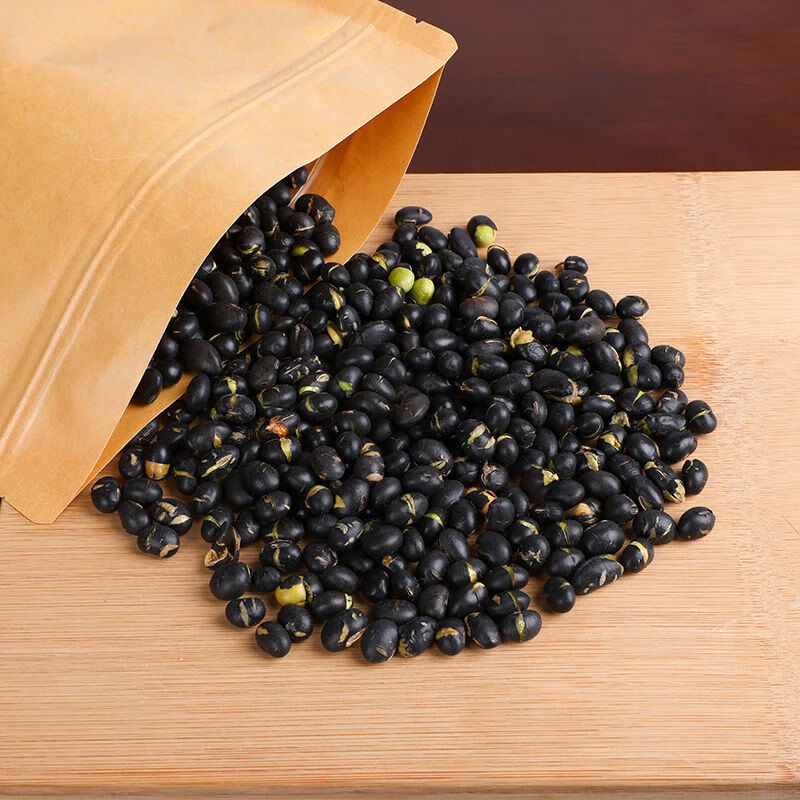 黑豆五香黑豆小黑豆粗粮农家自产香酥五香黑豆 香酥小黑豆1000克