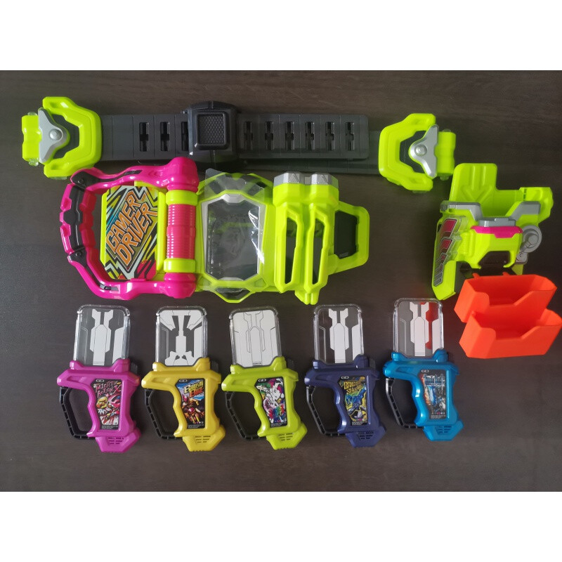 定制日版假面骑士腰带驱动器套艾克赛德卡带必杀槽 标配 四个基础卡