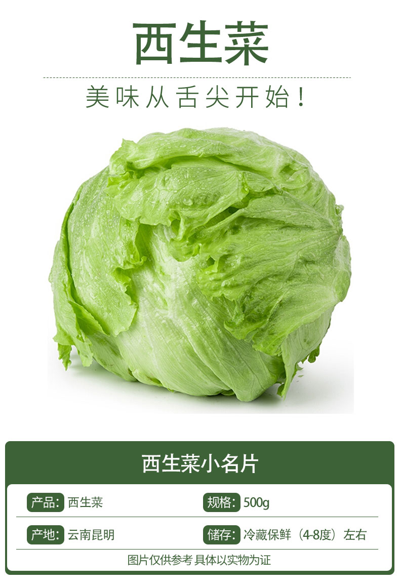 包生菜和西生菜图片