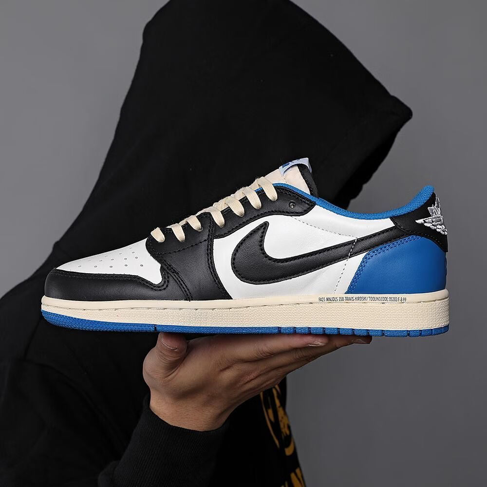 【官方旗舰】aj1闪电倒钩篮球鞋男鞋乔1低帮女鞋灭世纯原黑红脚趾扣碎