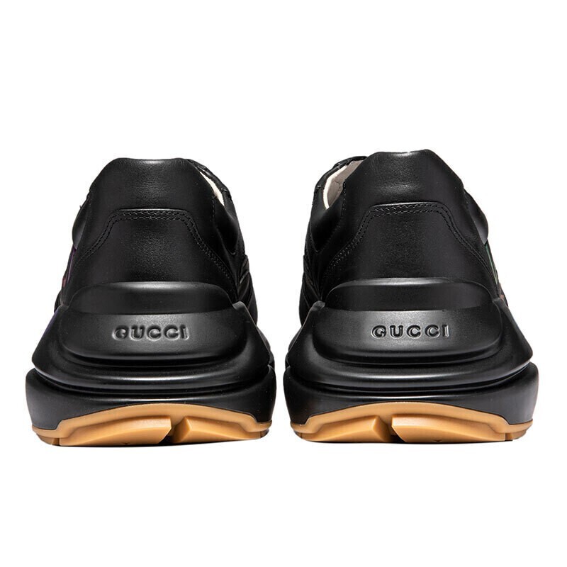 【中检鉴定】gucci古驰男鞋rhyton系列gucci标识皮革老