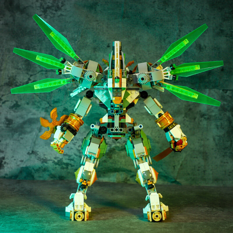 乐高lego幻影忍者劳埃德泰坦机器人高难度机甲积木拼装玩具男孩可装人