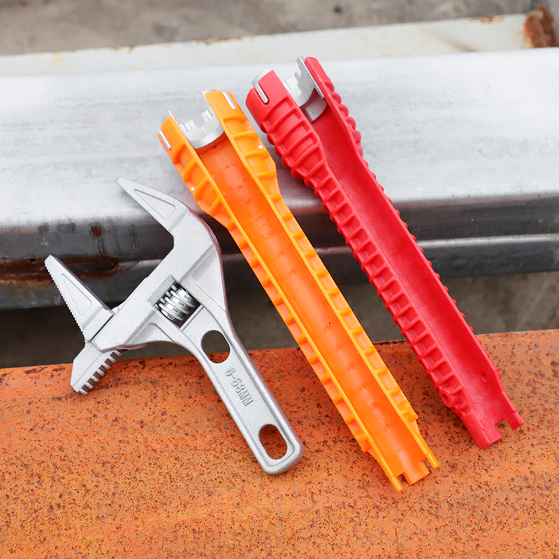 牛享多功能水槽扳手家用水龙头安装拆卸专用工具水管卫浴万能扳手2分3