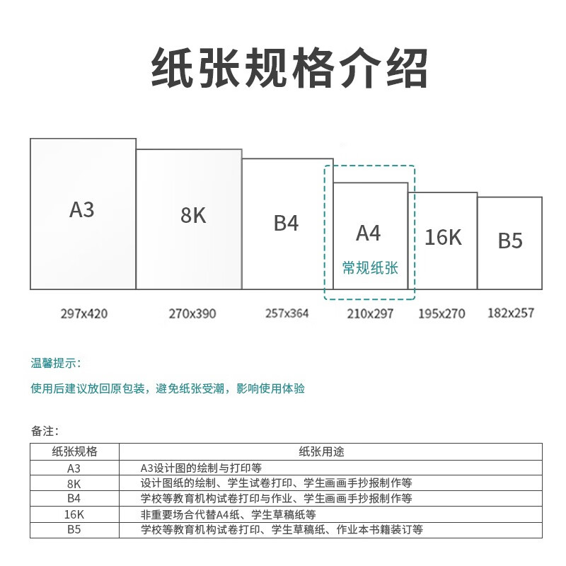 温妤wxpyu 亚太博 拷贝可乐打印纸复印纸办公白纸学生草稿 拷贝可乐