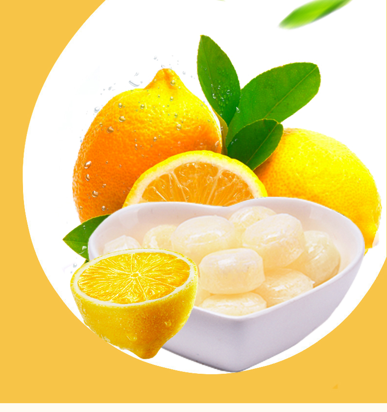 可康咸柠檬糖马来西亚进口零食喜糖混合水果味硬糖水果糖盐2kg果汁