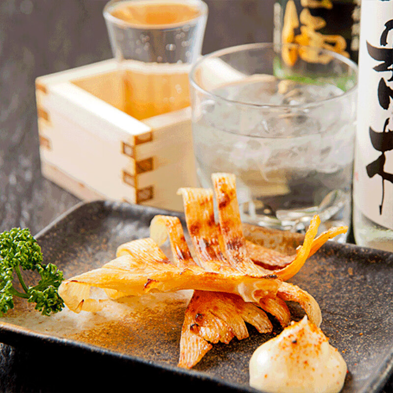 晨臻 调味鳐日式料理食材烧烤腌制鳐半成品咸鱼干1kg新鲜 鳐鱼翅约900