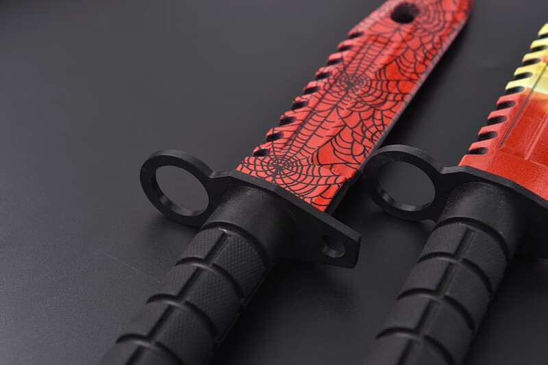 【stattrak64】csgo蝴蝶甩手刀练习刀爪子刀m9刺刀模型工艺品玩具