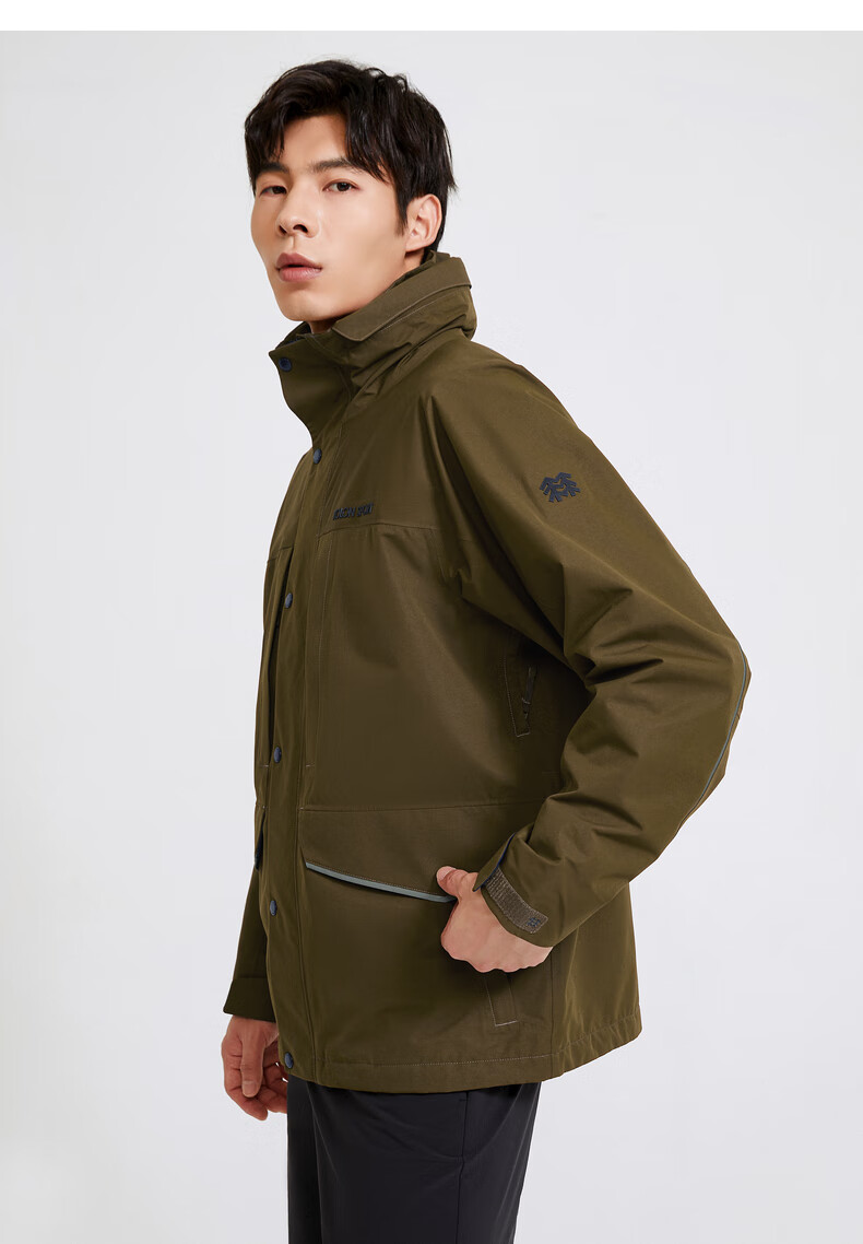 【陈坤同款】kolon sport/可隆冲锋衣 男子户外运动戈尔防水防风季风