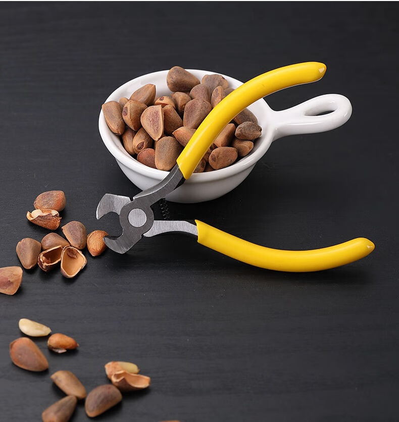 瓜子夹开口工具剥壳器夹松子整粒剥小坚果钳家用神器s款钳松子专用