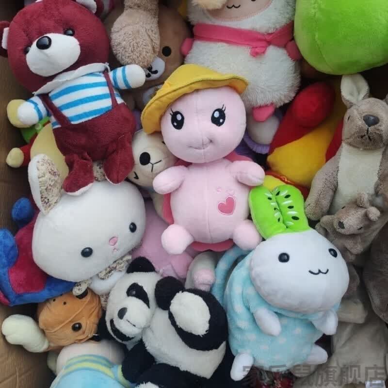 定制送娃机庙会套圈娃娃婚庆结婚抛洒小号公仔玩偶毛绒玩具地摊15至30