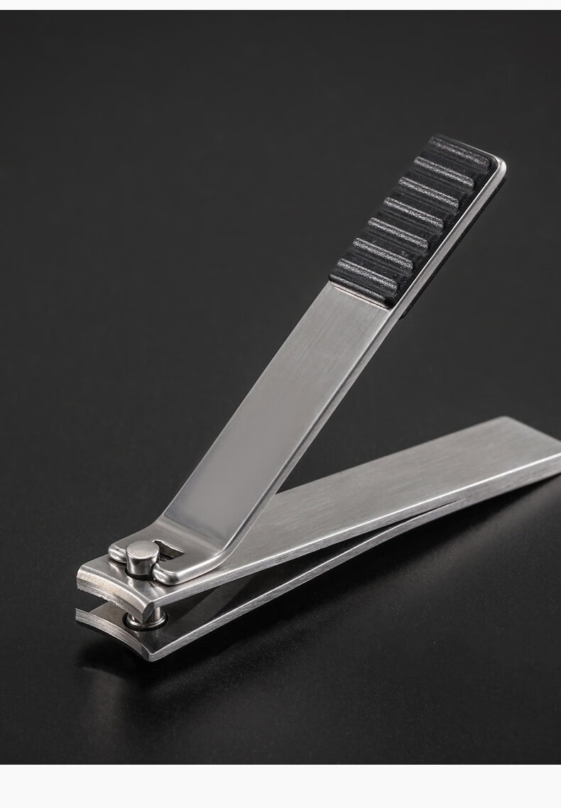 张小泉指甲刀成人家用单个大号指甲剪不锈钢美甲工具中号弧口指甲钳