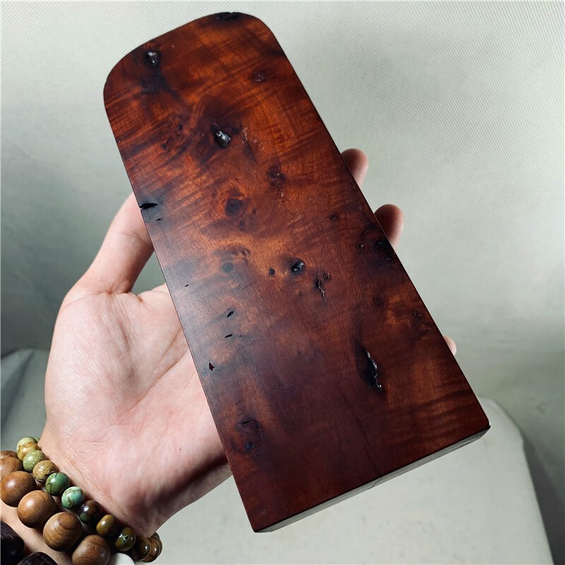 豪珠雷击枣木精品天然孤品雷击木原料道教法器令牌料顺丰款式二