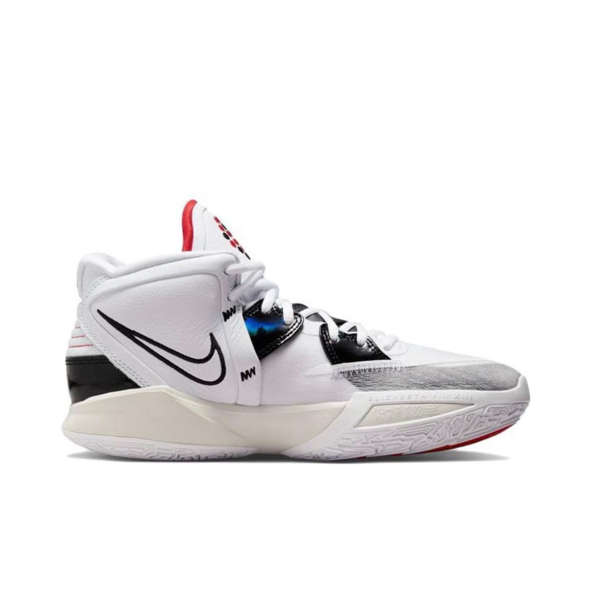 纯原 欧文8 白黑 白水泥 男女同款中帮篮球鞋 白黑 44【图片 价格