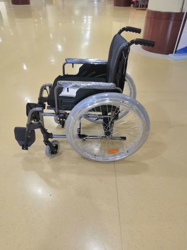 奥托博克老二代轮椅 中康专款 车架黑色 坐宽可选 黑色【图片 价格