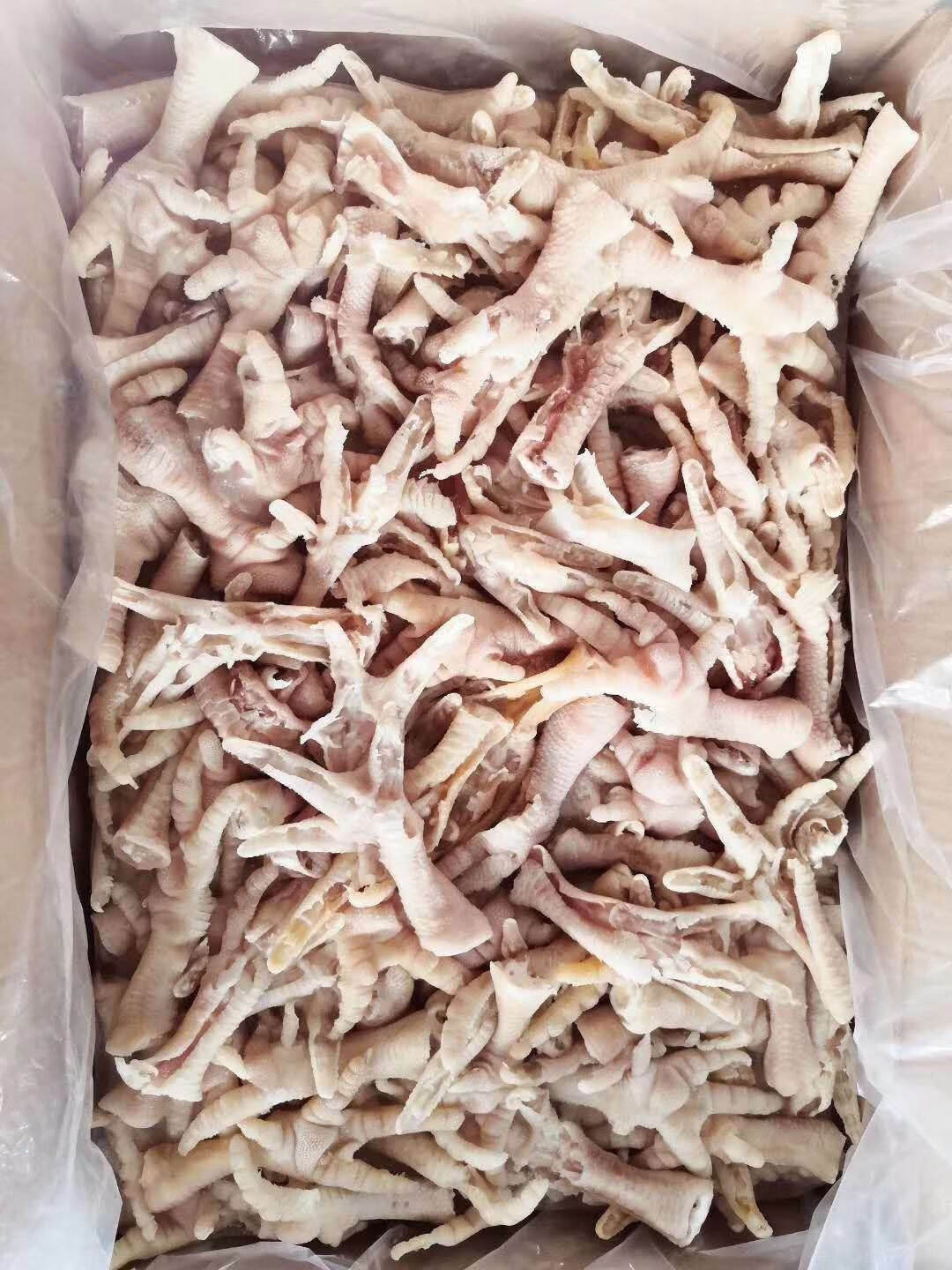 冷冻新鲜去骨鸡爪无骨鸡爪20斤脱骨生鸡爪烧烤卤菜饭店食材10000g
