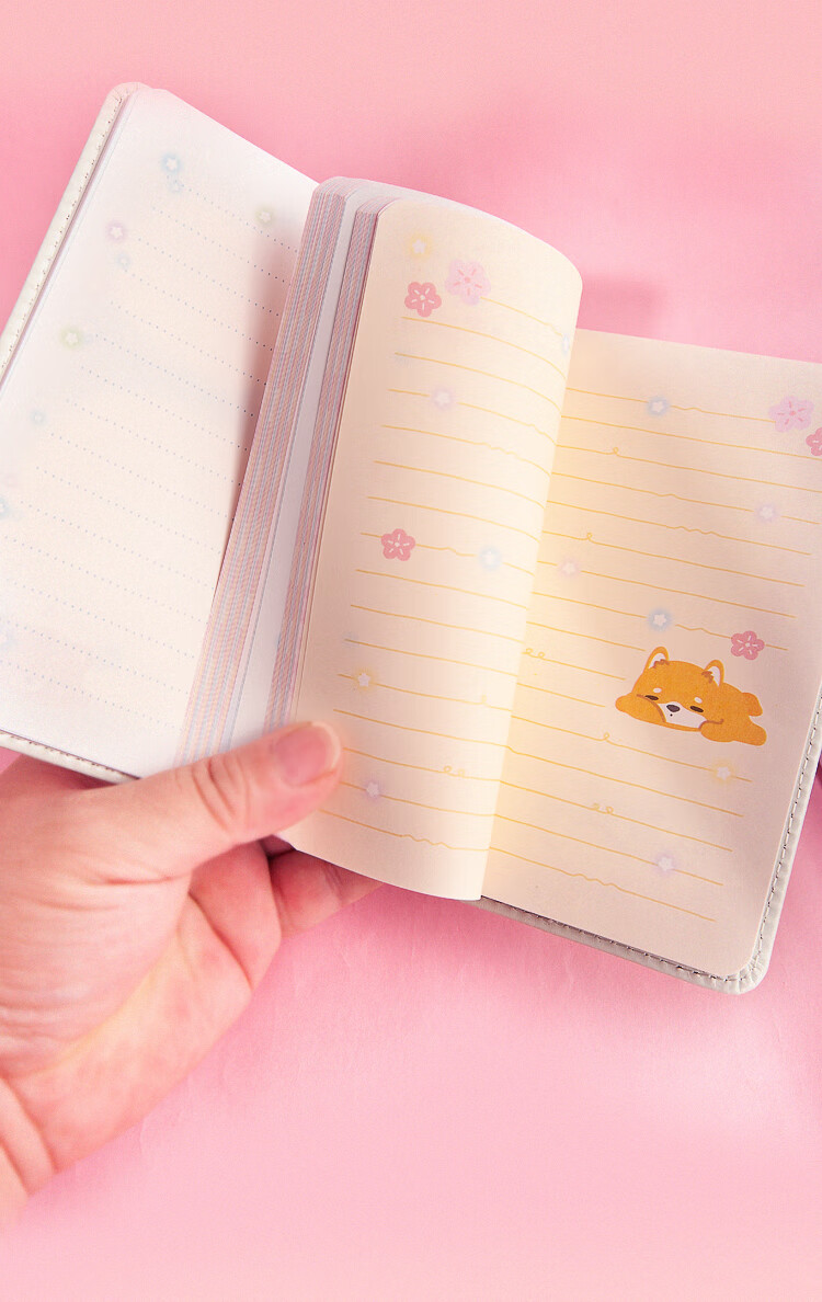 桐姿迷你独角兽解压手账本可爱a6小学生笔记本减压小日记本本套装mh