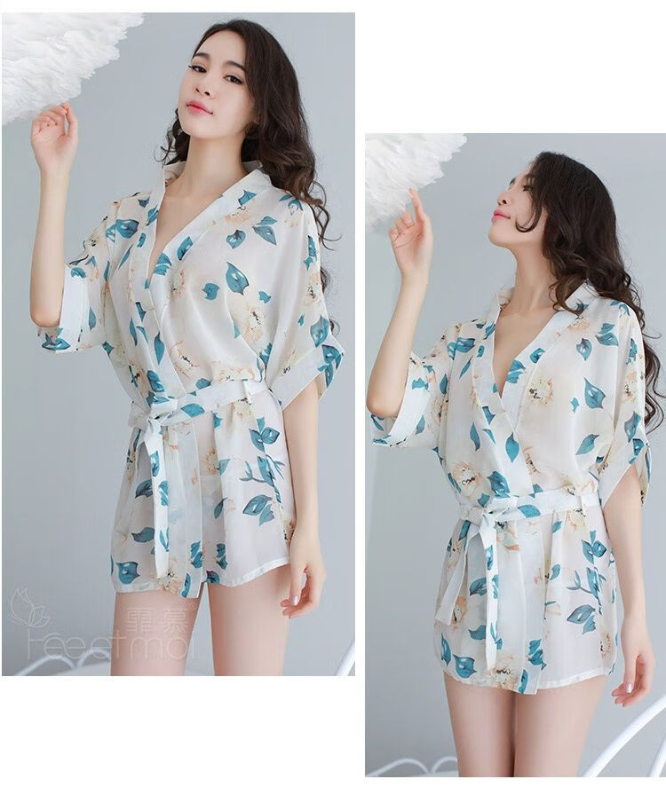 蕾丝睡衣露乃奶性感睡衣女透明夏季薄款情趣睡裙女士内衣情调衣人