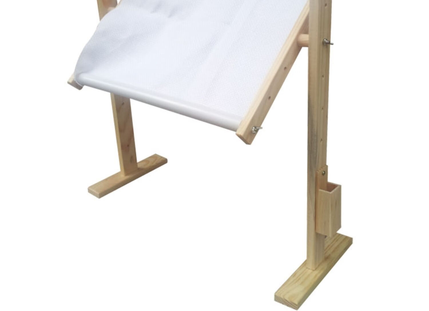 芝易 十字绣架子绣绷可调立式实木绣花通用支架刺绣台式加厚绣架