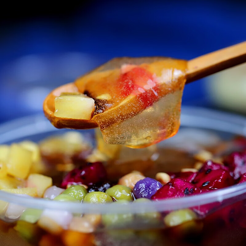 配料冰粉籽手搓冰粉网红摆摊气泡冰粉夏日清凉休闲小吃特级冰粉籽400g