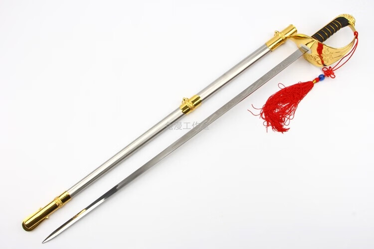 指挥刀不锈钢升旗西洋剑指挥剑仪仗剑骑士阅兵礼宾刀剑现货未开刃