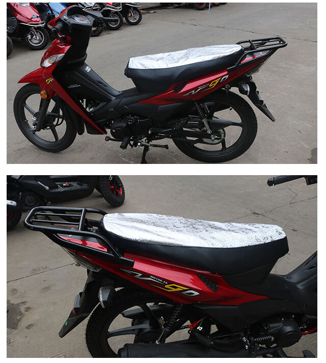 五羊本田凯影wh12513弯梁摩托车防水防晒坐垫套皮革座套优质加厚丹尼