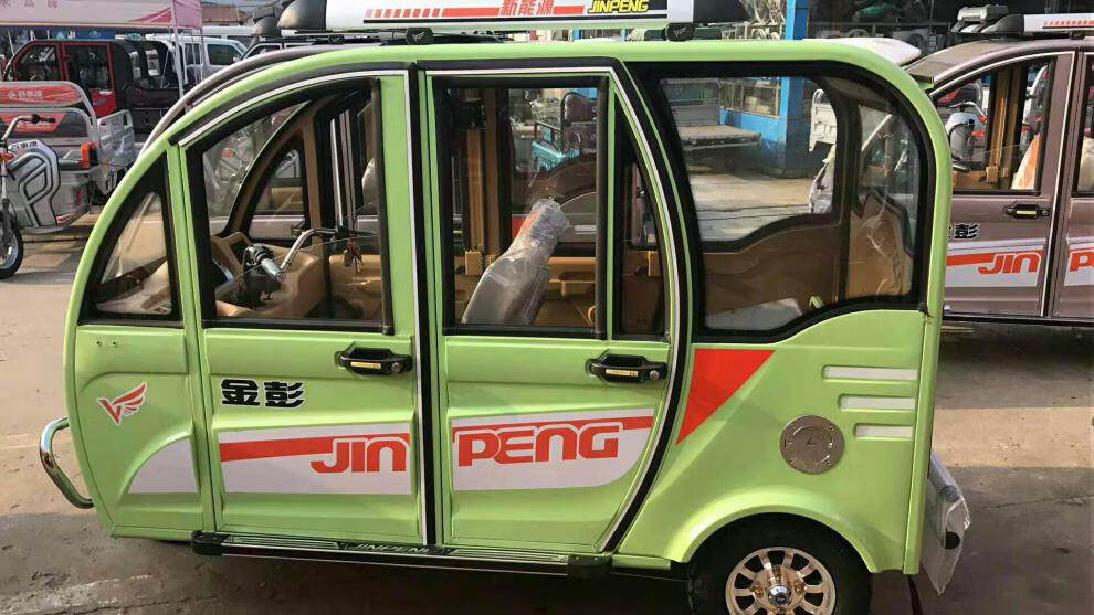 全封闭电动车三轮车挡风玻璃金彭原厂电动侧窗侧窗三角钢化前后 后