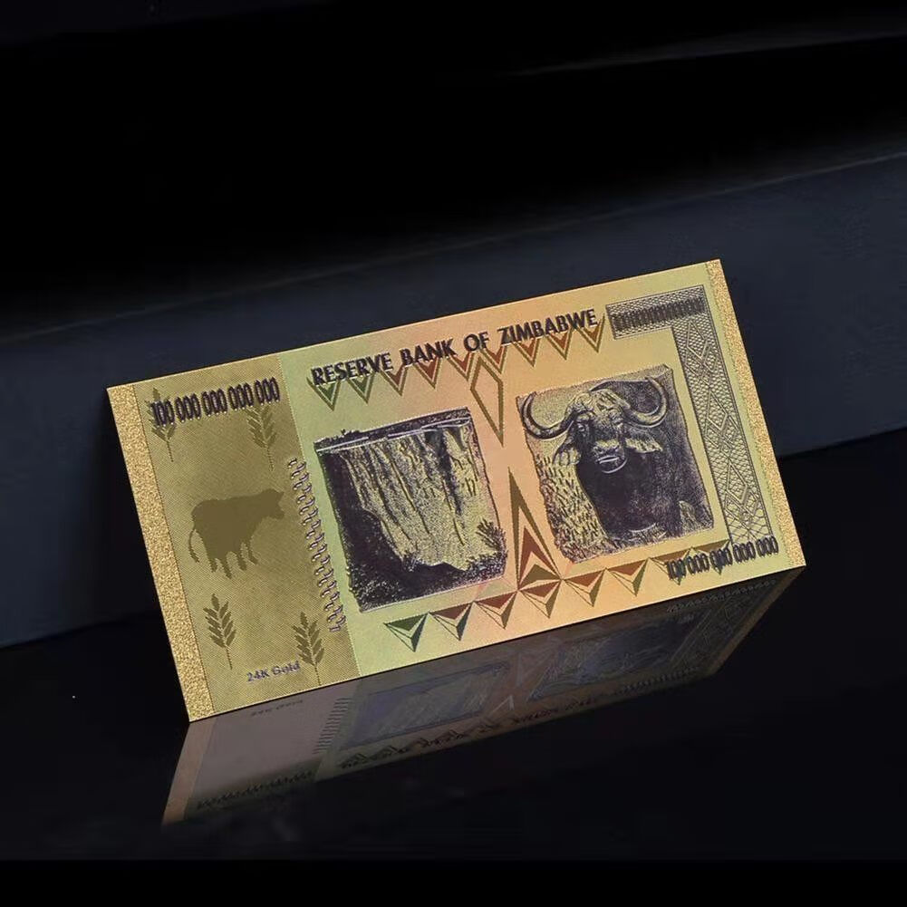 100万亿津巴布韦箔币(1张)【图片 价格 品牌 报价】-京东