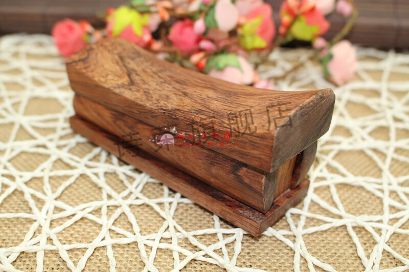 小棺材摆件手把件小棺材黄金红檀挂件摆件木雕开盖升官发财特大号开盖