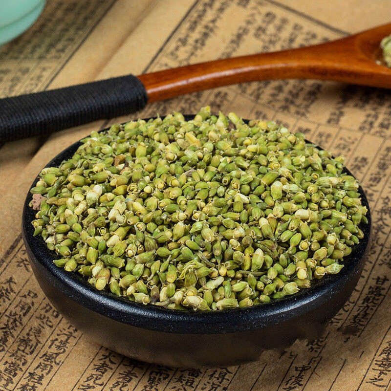 中药槐米500克野生槐米 槐花 槐米粉 槐米茶中药材槐米散装 生槐米