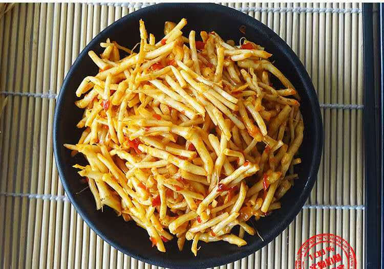 5折 新鲜凉拌鱼腥草香辣酱菜真空包装咸菜折耳根嫩根腌制节节根 1斤